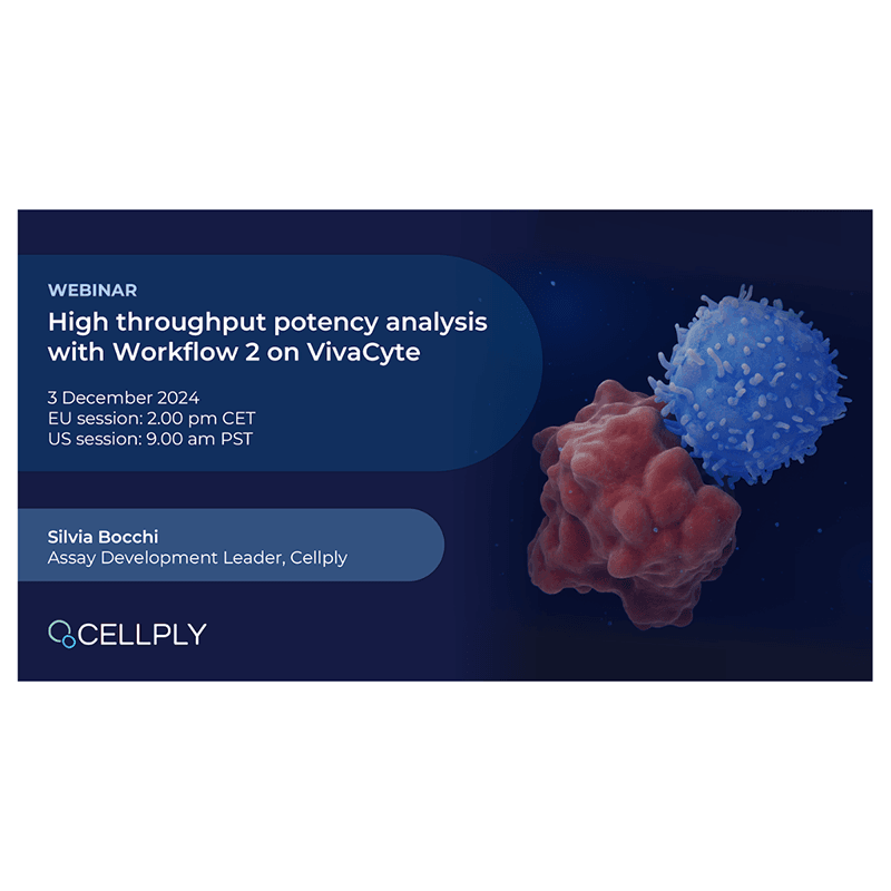 Cellply Webinar_A new automated potency analysis technique for suspension cells