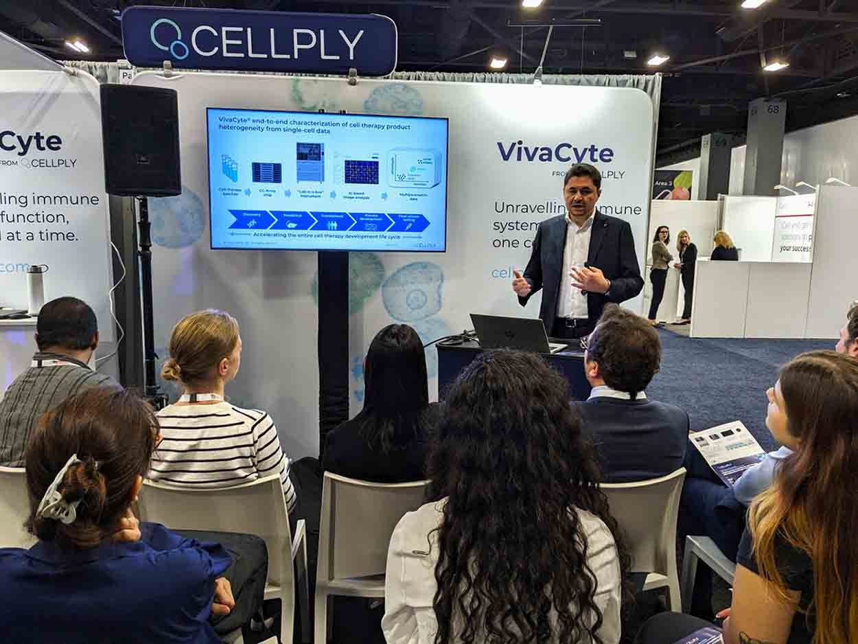 ATW2024 - Francesco Imperatore at Cellply stand